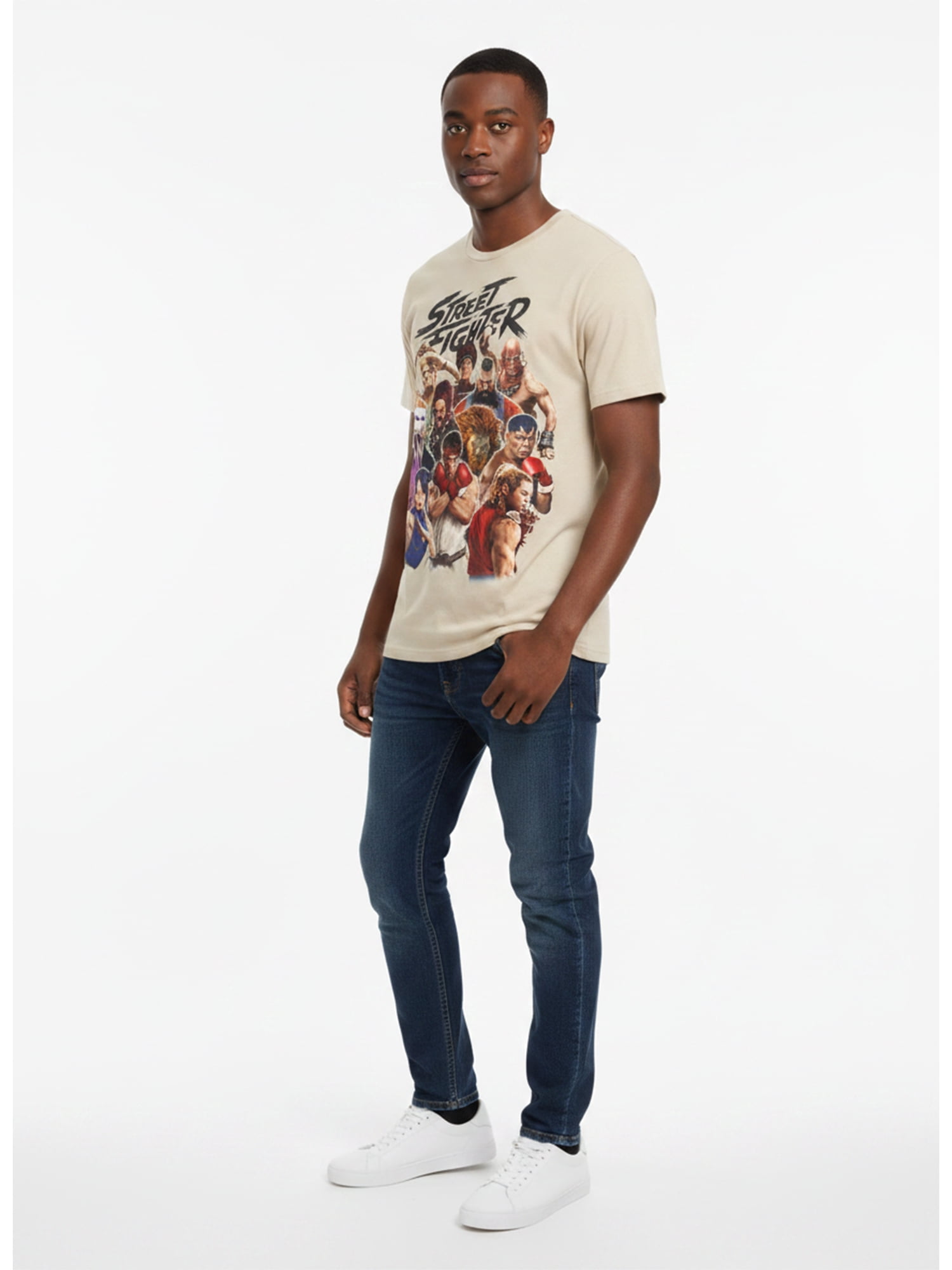 Street Fighter, Men's & Big Men's Graphic Tee, Group Shot, Sizes S-3XL