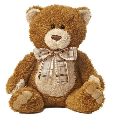Aurora - Medium Brown Bear - 9" Brown Sugar - Snuggly Stuffed Animal