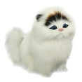 thumbnail image 2 of Realistic Kitty Cat Plush Toy, Meowing Sound Stuffed Animal Doll, Soft Fluffy Kitten, Lifelike Pet for Home Decor, Cuddle Buddy, Birthday Gift for Cat Lovers Easter Gift, Graduation Gift, 2 of 8