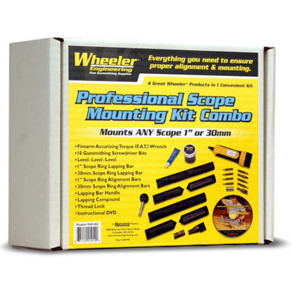 Scope Mounting Kit Combo 1In 30Mm by Wheeler