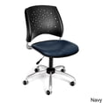 thumbnail image 2 of OFM Star Swivel Drafting Chair with Vinyl Seats and Drafting Kit in Teal, 2 of 5