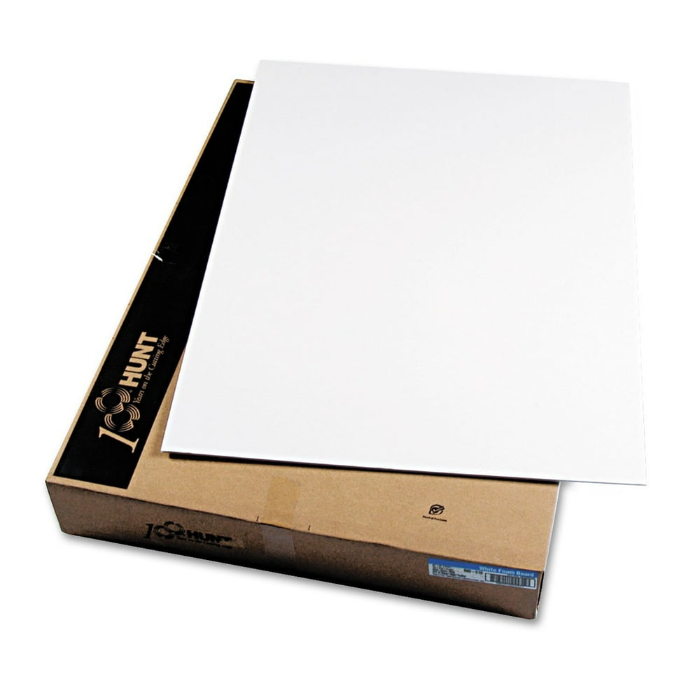 ELMERS Foam Board, White Surface with White Core, 30 X40, 25 Boards