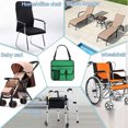 thumbnail image 4 of Eigraketly Silla para acampar al aire libre reposabrazos bolsa colgante lateral bolsillo de almacenamiento de artículos diversos multiusos suministro Type2 NO2 Eigraketly OD027333-01, 4 of 6