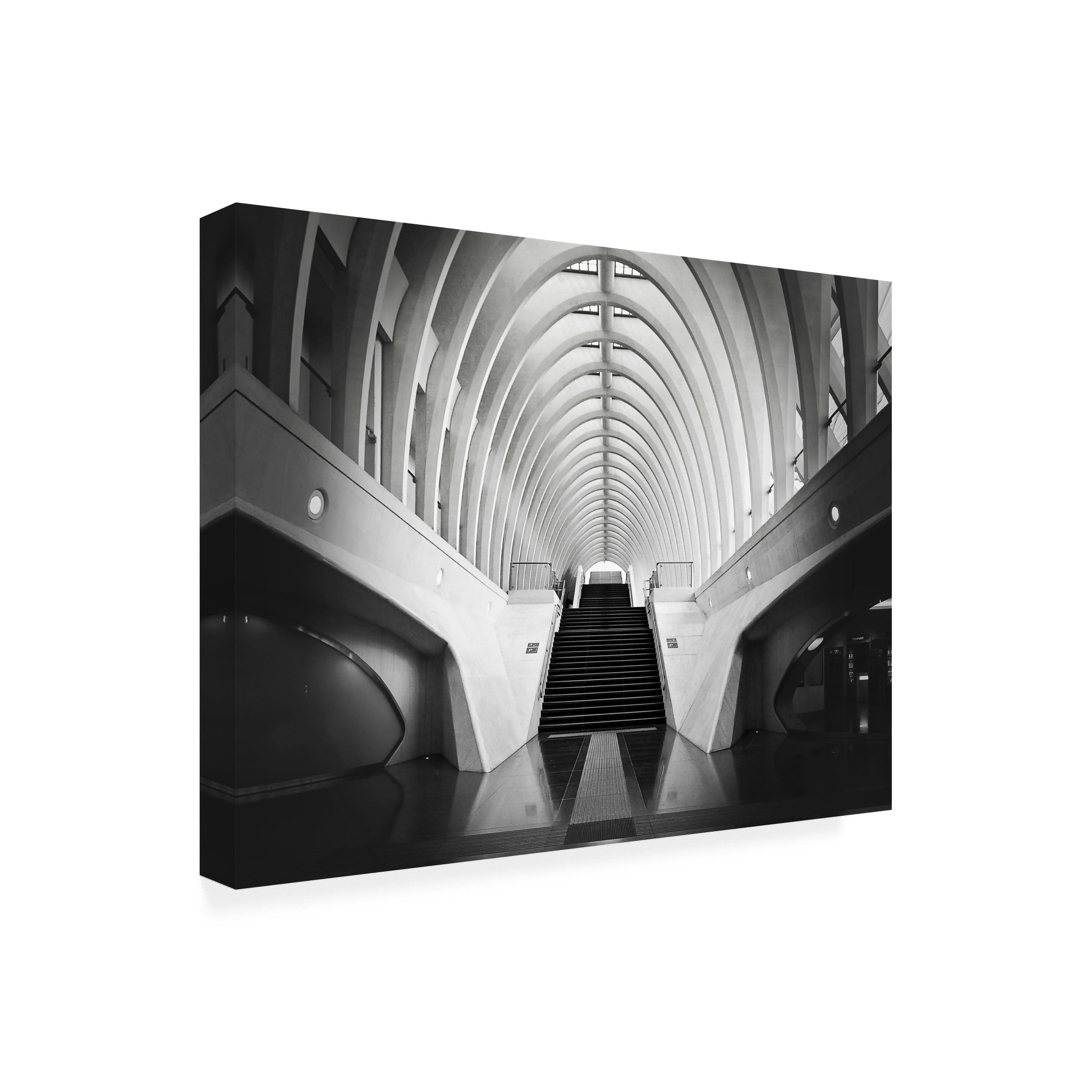 Henk van Maastricht 'Station 2' Canvas Art