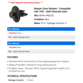 thumbnail image 2 of Bumper Cover Retainer - Compatible with 1995 - 2005 Chevy Astro 1996 1997 1998 1999 2000 2001 2002 2003 2004, 2 of 2