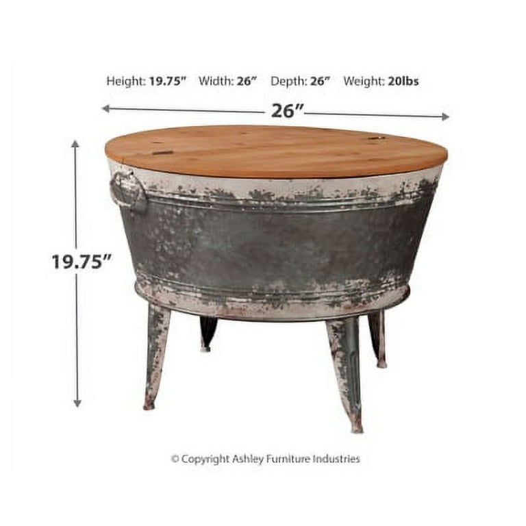Shellmond Coffee Table - Two-tone Shellmond Coffee Table - Two-tone