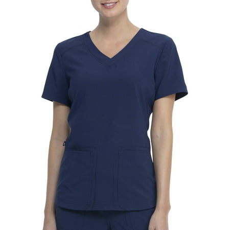 Scrubstar Premium Collection Women's Active High-Low V-Neck Scrub Top