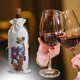 thumbnail image 5 of (HJD017) Nuevos Artículos Decorativos Creativos DIY Cubierta Botella Vino Diamante Botella Champán Vino Tinto Mesa Búho, 5 of 9