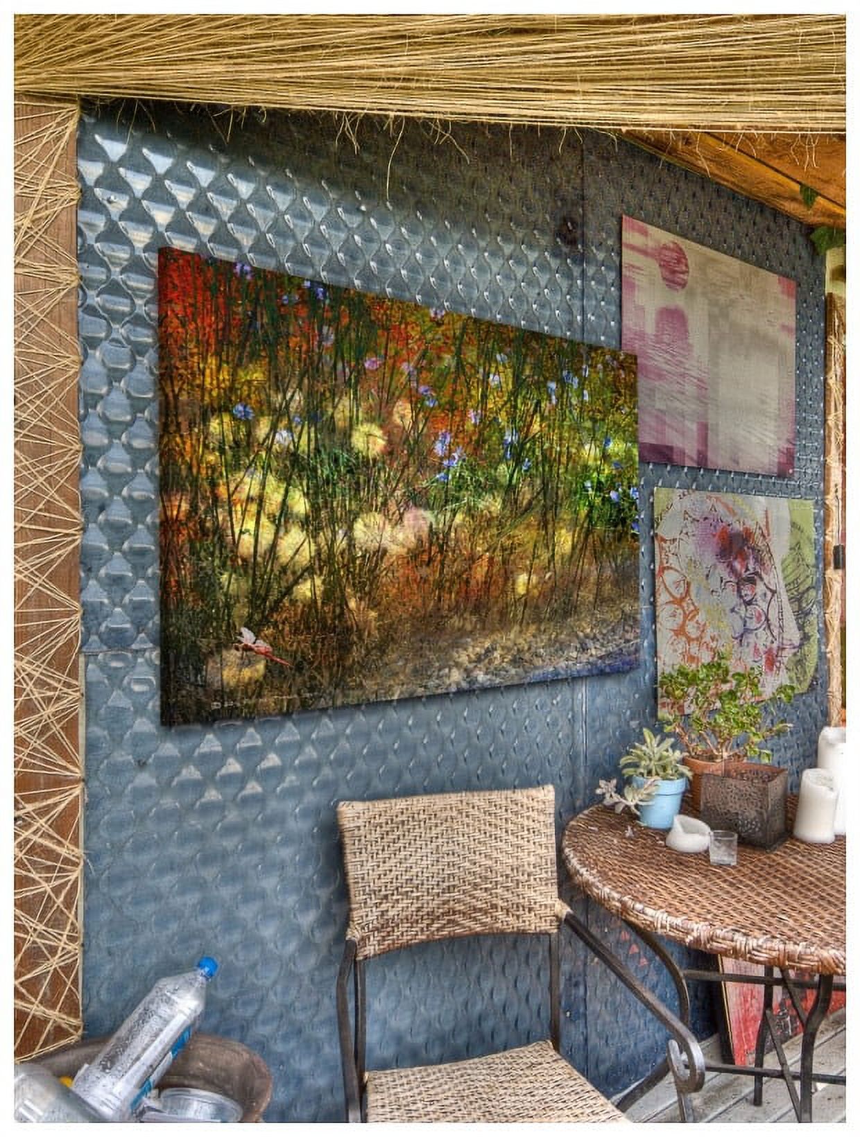 Marmont Hill 'Meadow Dragon Fly' by Chris Vest Painting Print on Wrapped Canvas