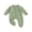Green, variant on BemeyourBBs Newborn Baby Girl Boy Spring Fall Winter Clothes Outfit Footed Romper 0 3 6 Months Casual Long Sleeve Lapel Collar Stripes Print Zip Up Footie Jumpsuit One Piece Outfits