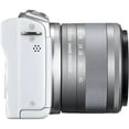 thumbnail image 2 of Pre-Owned Canon EOS M200 24.1 Megapixel Mirrorless Camera with Lens, 15 mm, 45 mm, White, 2 of 9