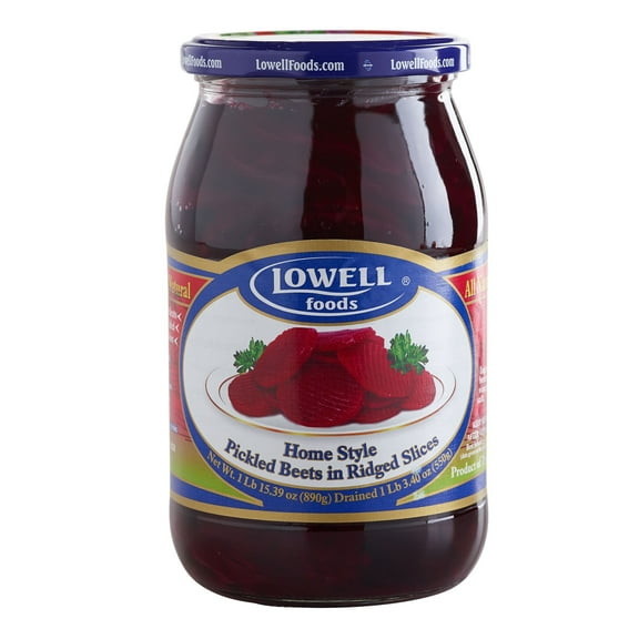 Lowell Pickled Sliced Beets 31.39 oz. Pack of 4