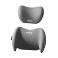thumbnail image 3 of harper Car Headrest & Waist Support Cushion Headrest Back Cushion Versatile Comfortable gray, 3 of 9