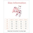 thumbnail image 2 of 6 Months Baby Girls Clothes 9 Months Girls 3PCS Fall Winter Outfits Flower Print Infant Girls Long Sleeve Hoodie Top Pants Headband Set Pink, 2 of 8