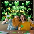 thumbnail image 2 of St. Patrick's Day Polyester Background Cloth Lightweight Durable Festival Photography Party Wall Decor, 2 of 5