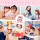 thumbnail image 4 of Juego de cocina infantil con hamburguesas, postres y bolso de belleza | Juguete de rol para niñas y niños de 4 a 8 años | Kit realista para cortar y decorar comida | Morado, verde y rosa, 4 of 6