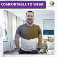 thumbnail image 6 of Premium Plus Size Bariatric Abdominal Binder - 12" 4 Panel - Fits Waist Sizes 55" - 72", 6 of 7