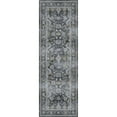 thumbnail image 3 of BERTHMEER 2'x6' Runner Rugs for Hallway Entryway Bathroom Bedroom Kitchen Non Slip Washable Black Vintage Oriental Traditional Distressed Runner Rugs, 3 of 6