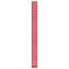 Offray 3/8" Print Sheer Craft Ribbon-Red