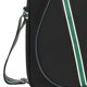 thumbnail image 5 of Bolsa bandolera para raquetas de bádminton para jugadores de tenis profesionales o principiantes Negro, 5 of 6