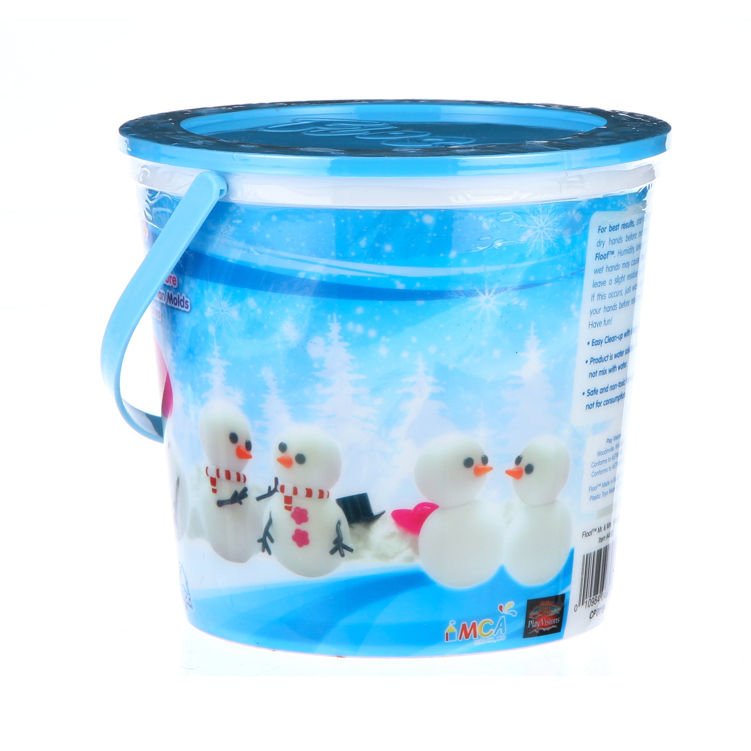 Floof Mr & Mrs Snowman Bucket - Mudpuddles Toys and Books