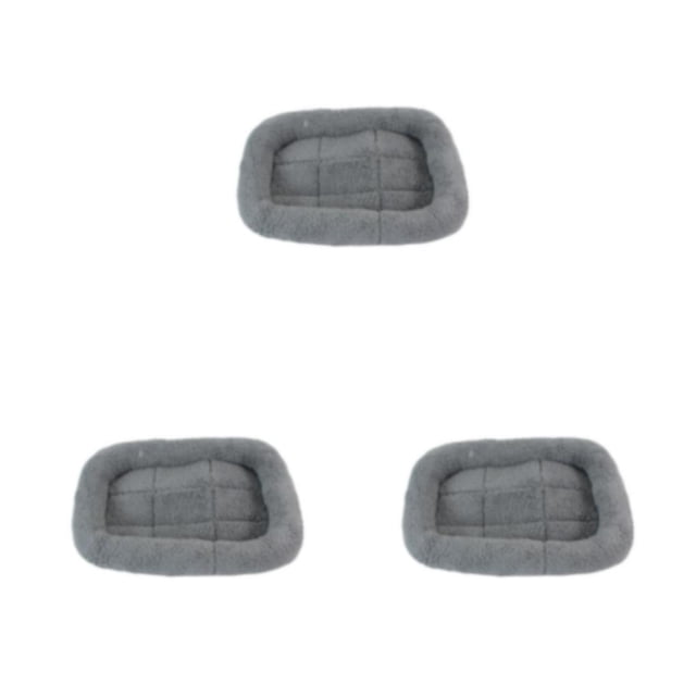 Greeniant Antideslizante y estable Estera de perrera para gatos Cojines de felpa de cristal y prensado de bordes No se deforma fácilmente Estera Type1 NO1