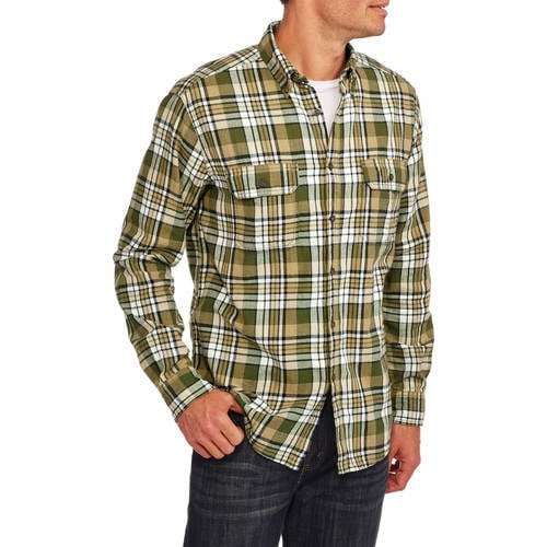 faded glory flannel shirts