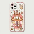 thumbnail image 4 of Bonita funda de teléfono Sanrio Kuromi Cinnamoroll para IPhone 15 Pro Max 14 11 12 13 Mini XR XS 7 8 6 6S Plus SE 2020 2022, cubierta transparente, 4 of 5