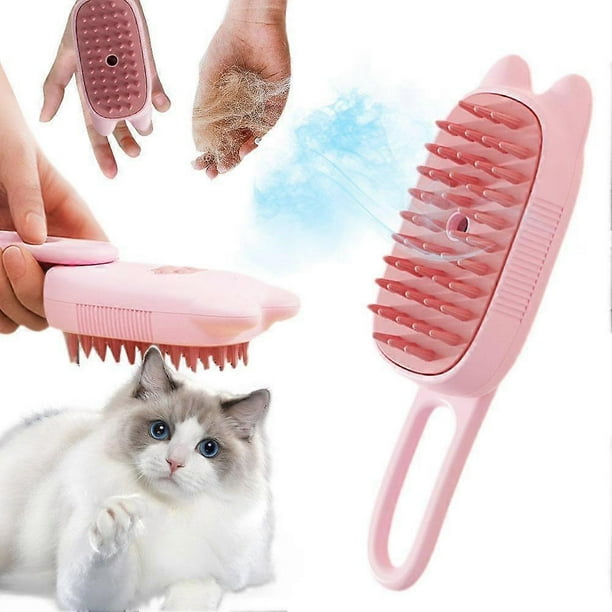 Electric Pet Steamy Brush Grooming Comb Sturdy and Durable Cat Dog Hair Removal Brush for Pet Grooming Massage Brush Cleaning