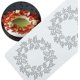 thumbnail image 3 of Moldes de encaje para tartas con 2 agujeros para coronas navideñas, moldes de encaje para fondant, moldes de encaje de silicona para decoración de tartas, 3 of 5