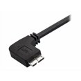 thumbnail image 5 of StarTech.com 1m 3 ft Slim Micro USB 3.0 Cable M/M - Left-Angle Micro-USB - USB 3.0 A to Micro B - Angled Micro USB - USB 3.1 Gen 1 (5Gbps) (USB3AU1MLS) - USB cable - Micro-USB Type B (M) to USB Type A (M) - USB 3.0 - 3.3 ft - left-angled connector - black - for P/N: HB30A4AIB, HB30AM4AB, HB30C4AIB, HB31C2A2CME, HB31C3A1CME, HB31C4AB, 5 of 5