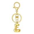 thumbnail image 1 of Hearth & Gear Custom Letter Keychain Key Ring For Initial Charm With Sturdy Metal Loop And Easy To Find Design For And Luggage, 1 of 5