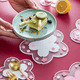 thumbnail image 4 of Sakura Pot Mat Posavasos para tazas, tapete de mesa antideslizante duradero, PVC, cocina, flor de cerezo, posavasos, mantel individual, almohadilla para cuenco, 4 of 5