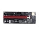 thumbnail image 4 of Seitruly Cable extensor PCI-E, placa de alimentación, USB 3,0, 1X a 16X, condensadores, tarjeta de línea, adaptador portátil de vídeo para ordenador, Electrónica miscelánea Negro NO1, 4 of 8