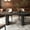 Oval Black, variant on Shaiailed 63"-78.7" Black Oval Extendable Dining Table,Dining Room Table for 6 with Wooden Strip Base,Modern Dining Room Table for Family Living Room
