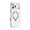 White, variant on for iPhone 15 Pro Max Back Cover with Ring Kickstand, Luxury PC+TPU Glossy Slim Fit Shock-Absorbent Anti-Scratch Anti-Fingerprint Lens Protection Phone Cover for iPhone 15 Pro Max, Gold