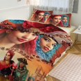 thumbnail image 6 of Movie Descendants The Rise of Red 3 Pieces Bedding Set Double Sided Printing Soft Comforter Sets Decor Bedroom Gifts With 1 Duvet Cover 2 Pillowcases, 6 of 8
