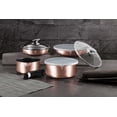 thumbnail image 4 of Berlinger Haus Aluminum Cookware Set w/Detached Ergonomic Handle and Non-Stick Cooking Pots and Frying Pans, and Glass Lid Covers | 9-Pieces, 4 of 6