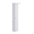 thumbnail image 2 of 24" x 80" 3 Panel Solid Core Bifold Doors with Hardware Kit & Knob, Interior Folding Door for Closet, Pantry Door, White Smooth Surface, Paintable, 2 of 9