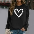 thumbnail image 3 of Ersazi Womens Top Women'S Casual Hoodie Pullover Women'S Print Sweatshirt Long Sleeve Sweat Black Sweatshirts For Teen Girls Xl, 3 of 6