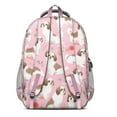 thumbnail image 3 of Shih Tzu Dogs and Flowers Backpack for School,Cute School Bag,Schoolbag with Adjustable Shoulder Straps & Padded Back,16.9 Inch, 3 of 5