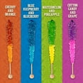 thumbnail image 4 of Rocksicles Rainbow Colored Rock Candy Crystal Stick, 8 Count (4.8 oz) Crystal Clear Bag, 4 of 6