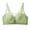 Green, variant on The New Smoothing Adjustment Wide Straps Gathered Collect Vice Breasts Large Breasts Show Small Large Size Large Cup Bra Female Wireless Bras for Women