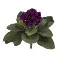 thumbnail image 1 of Planta artificial casi natural de color verde gloxinia de 11 cm (juego de 4), 1 of 2