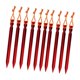 thumbnail image 4 of 10 estacas para tienda de campaña, de aluminio, resistentes al viento e irrompibles. Rojo, 4 of 9