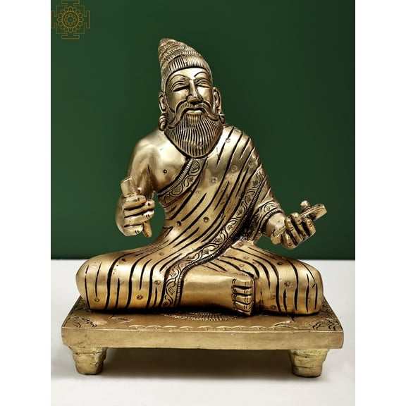6" Ancient Saint Thiruvalluvar | Handmade