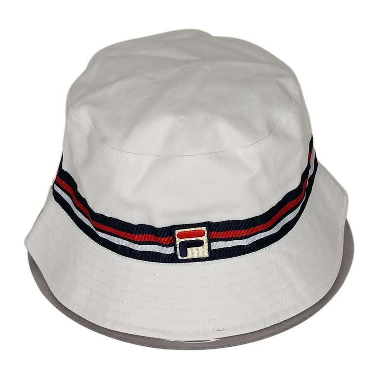Perioperatieve periode Sportman Lengtegraad FILA Cotton Size One Size Reversible Design Bucket Hat White - Walmart.com