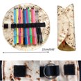 thumbnail image 3 of WONIU Burrito Tortilla Pencil Case, Canvas, 1 Pack, 3 of 5