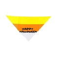 thumbnail image 2 of Midlee Candy Corn Halloween Dog Bandana (Large), 2 of 3