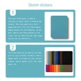 thumbnail image 3 of Injueey Iron on Patches No Ironing Blank Self-adhesive Accessories Embellishment Sewing Supplies Knee Home Elbow Patch for Clothes Tela de costura y artesanía Cielo azul, 3 of 6